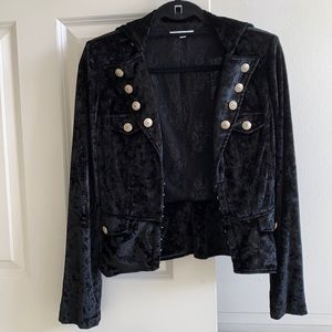 Black Velvet Blazer